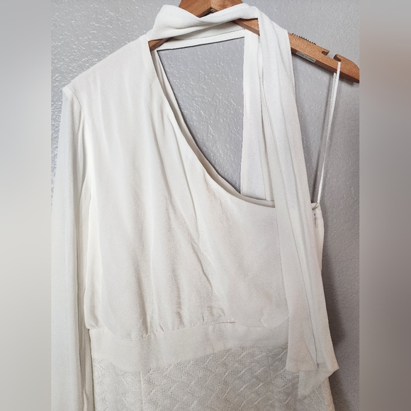 Miss Molly The Label One Shoulder Lace Mini Dress - Picture 3 of 12